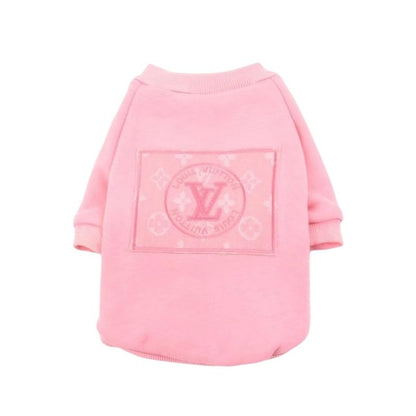 Louis Vuitton Pink Dog Sweater