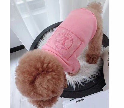LV Dog Jumper in pink
