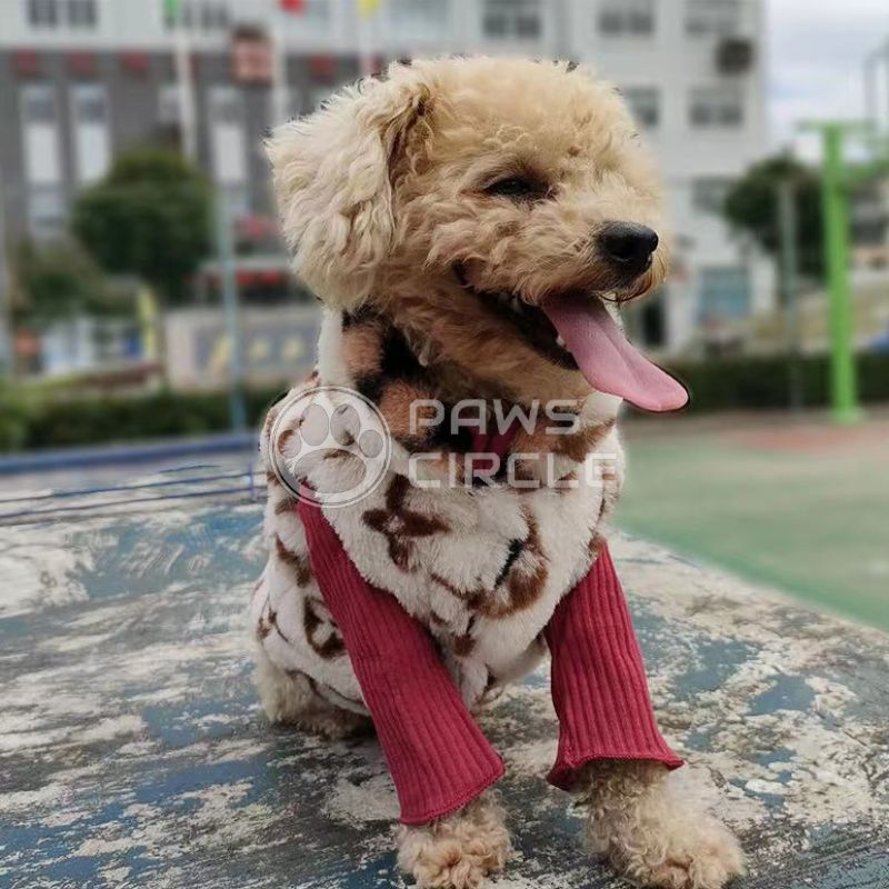 Louis Pup Furry Jacket, Paws Circle