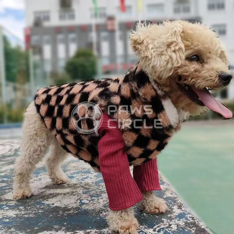 Louis Pup Furry Jacket, Paws Circle