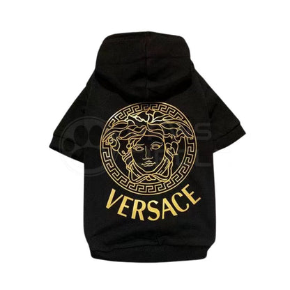 versace dog hoodie