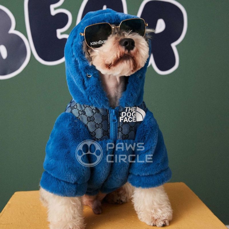 The north shop face dog jacket