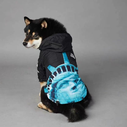supreme north face jacket for dog