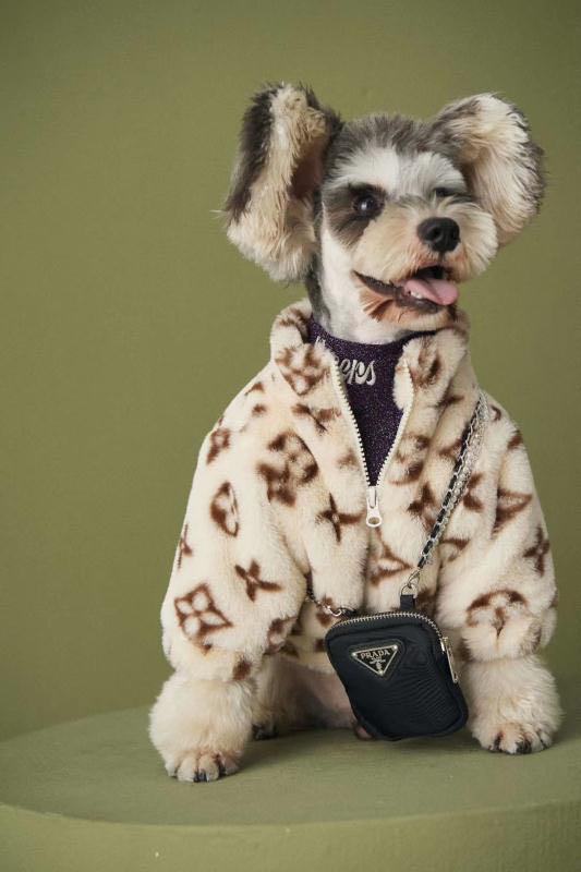 Louis Pup Faux Fur Coat