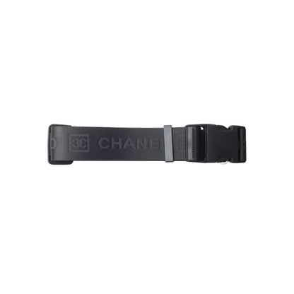 Black colour Chanel dog collar