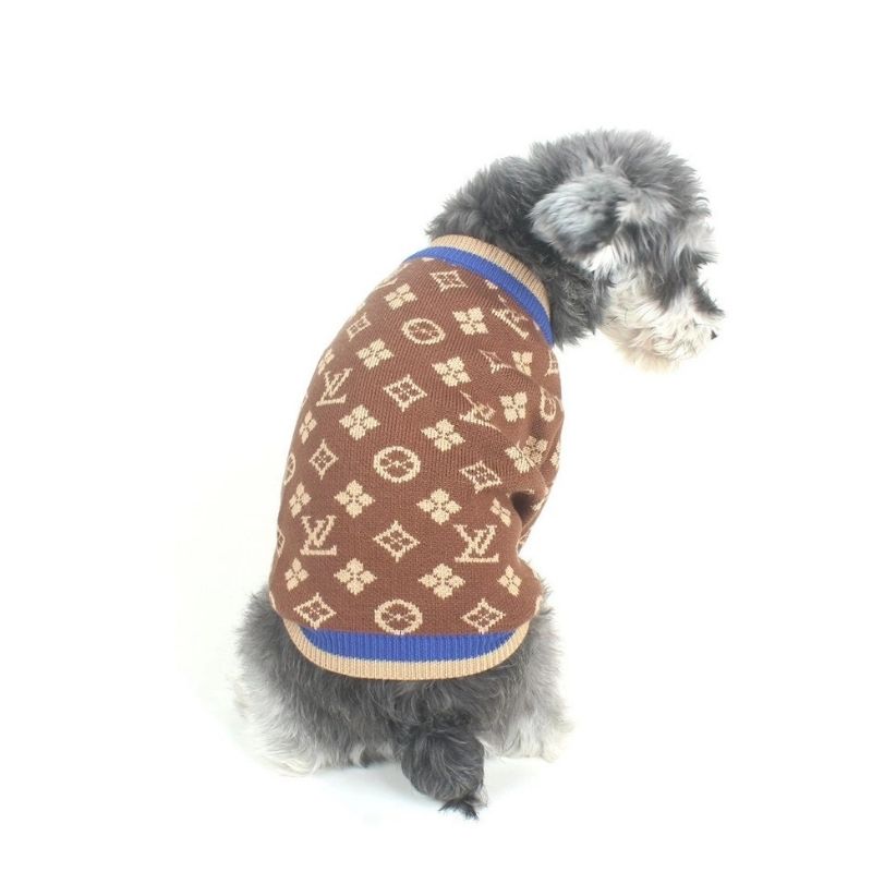 Louis Pup Monogram Sweater