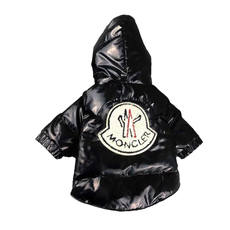 Pupreme Box Logo Sleeveless Hooded Down Jacket, Paws Circle