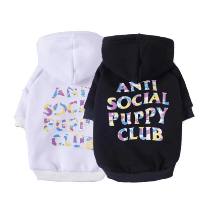 Anti social social club dog hoodie hotsell