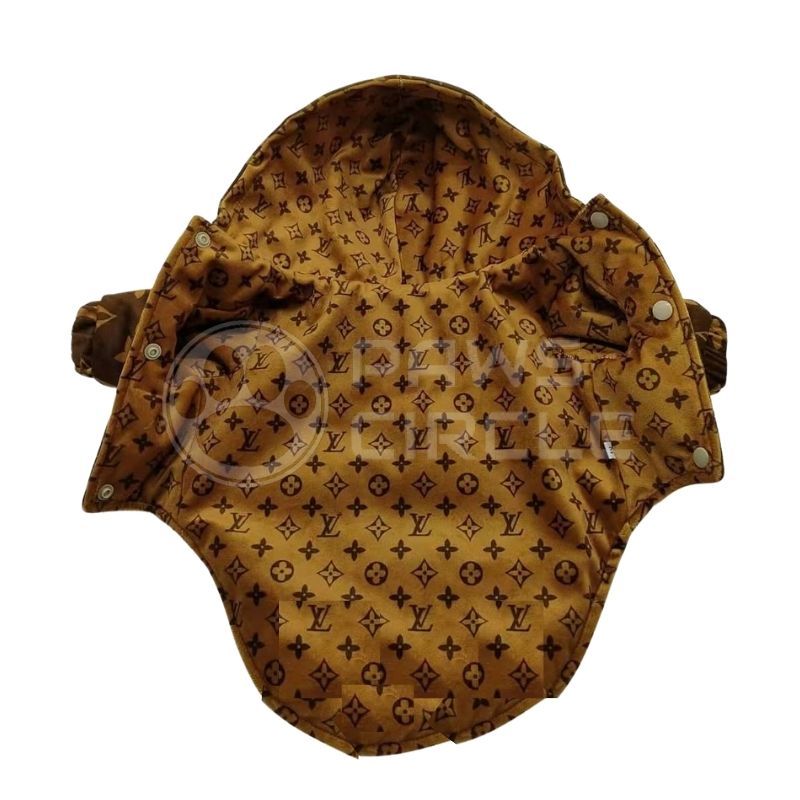 Puppy Protection Chewy Vuitton Retro Monogram Sweater