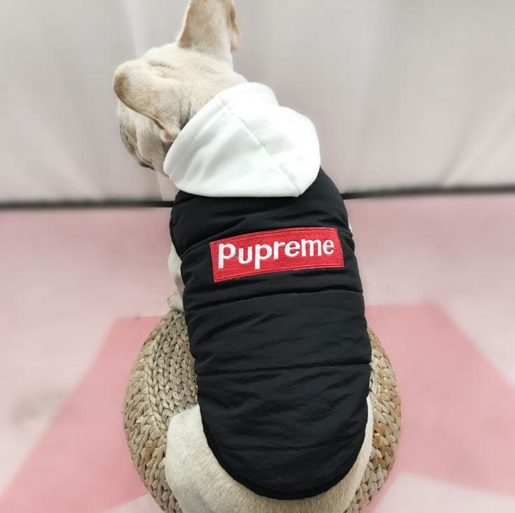 Supreme x Louis Vuitton Pet Hoodie Supreme Dog Hoodie