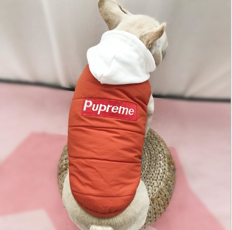 Pupreme dog hoodie sales