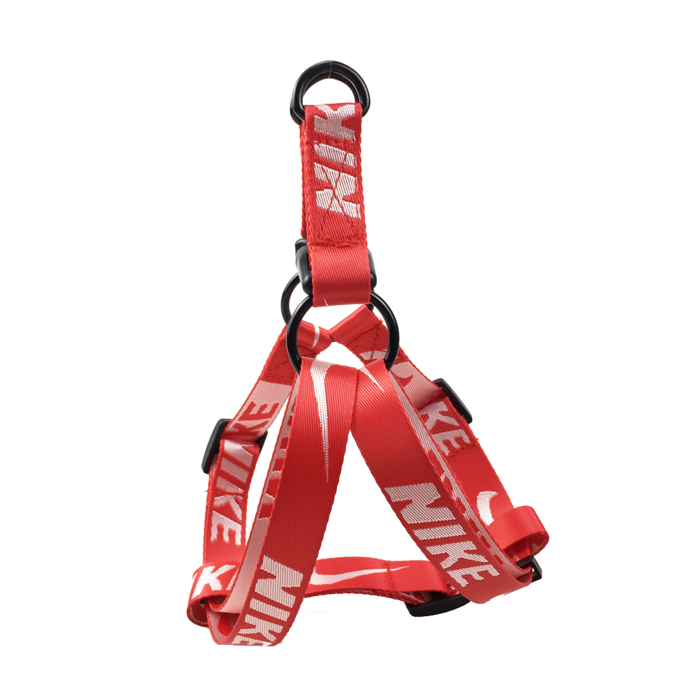 Nike dog harness in red