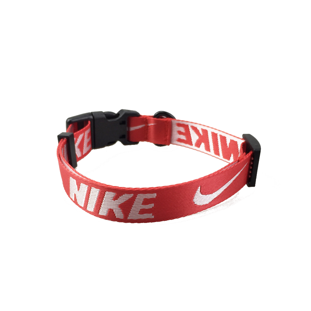 nike dog collar in red colour
