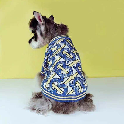 burberry tb print dog sweater