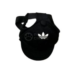 adidas baseball cap for dogs in black