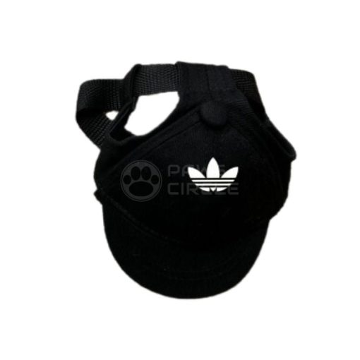 adidas baseball cap for dogs in black