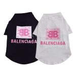 Barkenciaga Pink BB Logo Tee