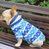 Designer tie dye dog sweater
