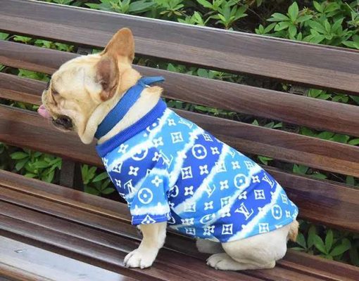 Designer tie dye dog sweater