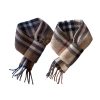 Burberry checkered scarf for dog