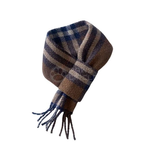 Burberry checkered scarf for dog