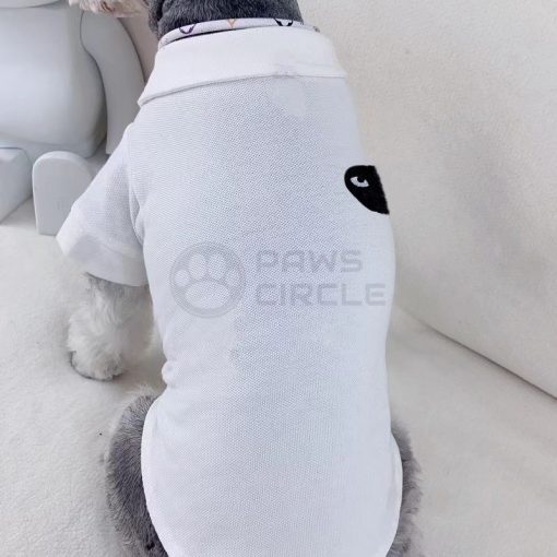 CDG Polo tee for dogs