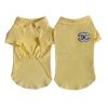 yellow chanel polo tee for dogs