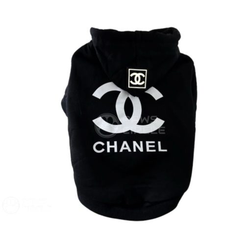 chanel logo hoodie for dogs