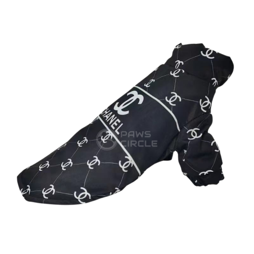 chanel dog coat