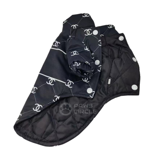 chanel dog coat