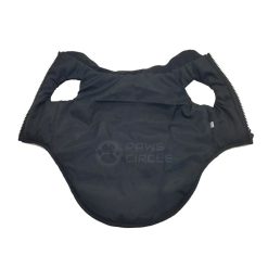 BLACK CHANEL LOGO SLEEVELESS VEST FOR DOGS