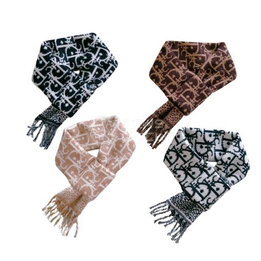 Christian Dior oblique logo scarf for dog