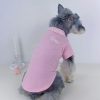 pink dior polo tee for dogs