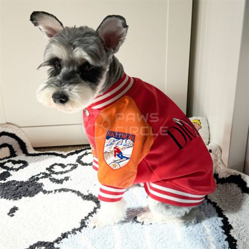 Christian Dior varsity jacket for dog