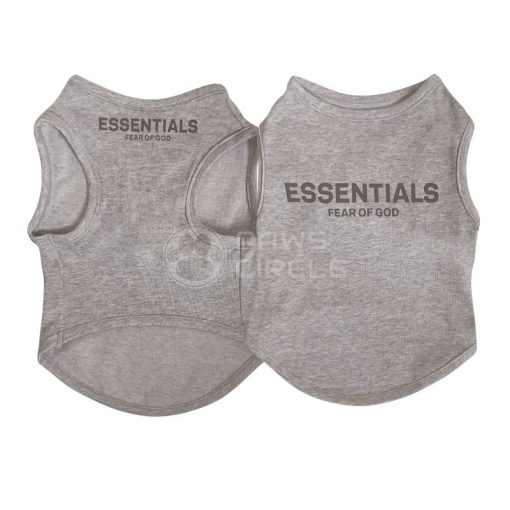 fear of god tank top for dogs