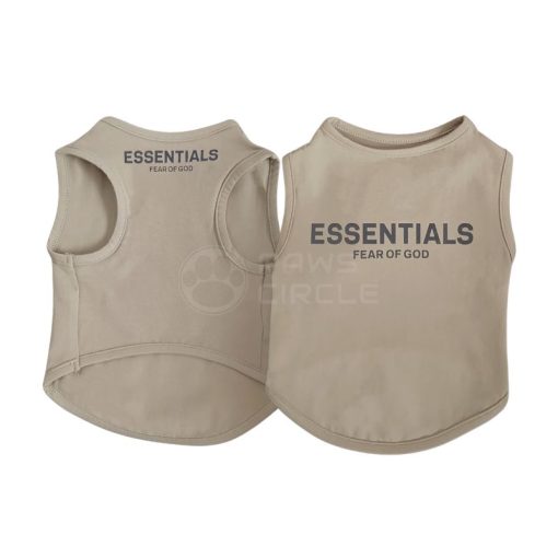 fear of god tank top for dogs