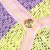 Pendi Paw Pastel Knit Button Cardigan for dogs - Paws Circle product image