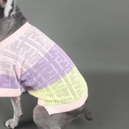 Pendi Paw Pastel Knit Button Cardigan for dogs - Paws Circle product image