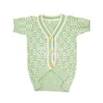 Pupchi Checkered Monogram Cardigan