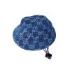 gucci blue monogram bucket hat for pet