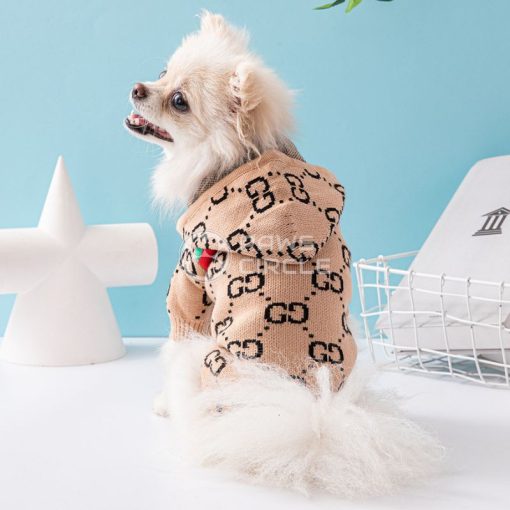 gucci dog hoodie