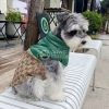GUCCI MONOGRAM DOG PUFFER VEST WITH LEASH