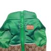 GUCCI MONOGRAM DOG PUFFER VEST WITH LEASH