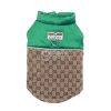 GUCCI MONOGRAM DOG PUFFER VEST WITH LEASH