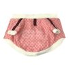 Gucci fur pink jacket for dog