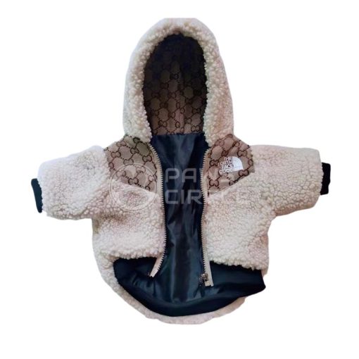 gucci the north face jacket for dog