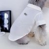 lacoste polo tee for dog