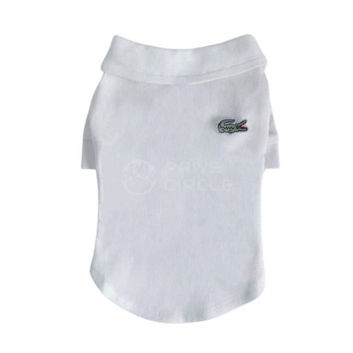 lacoste polo tee for dog