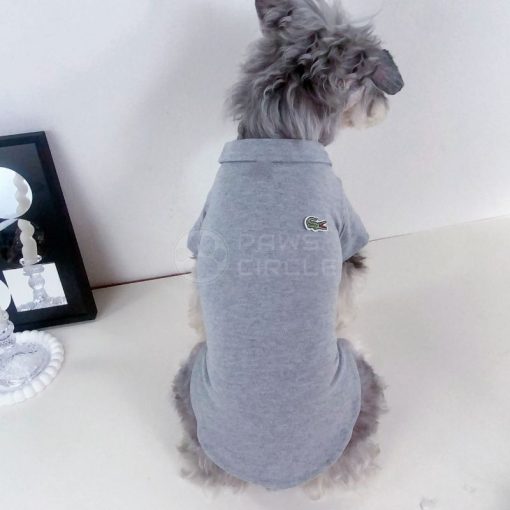 lacoste polo tee for dog