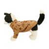 lv monogram dog sweater in beige